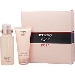 Iceberg Twice Rosa By Iceberg Edt Spray 4.2 Oz & Body Lotion