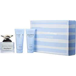 Tommy Bahama Maritime Journey By Tommy Bahama Eau De Cologne Spray 4.2 Oz & After Shave Balm 3.4 Oz & Hair & Body Wash