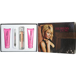 Heiress Paris Hilton By Paris Hilton Eau De Parfum Spray 3.4 Oz & Body Lotion 3 Oz & Shower Gel 3 Oz & Eau De Parfum Spray 0