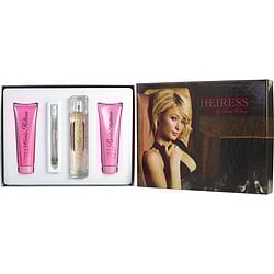 Heiress Paris Hilton By Paris Hilton Eau De Parfum Spray 3.4 Oz & Body Lotion 3 Oz & Shower Gel 3 Oz & Eau De Parfum Spray 0
