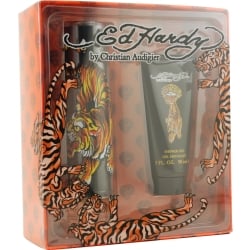 Ed Hardy By Christian Audigier Edt Spray 3.4 Oz & Shower Ge