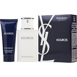 Kouros By Yves Saint Laurent Edt Spray 3.3 Oz & Free Shower Gel 3.3 Oz (Travel)