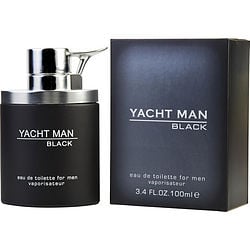 Yacht Man Black By Myrurgia Edt Spray