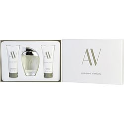 Av By Adrienne Vittadini Eau De Parfum Spray 3 Oz & Body Lotion 3.4 Oz & Shower Gel