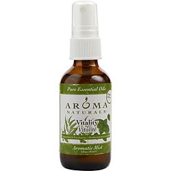 Vitality Aromatherapy By Vitality Aromatherapy Aromatic Mist Spray 2 Oz. Uses The Essential Oils Of Peppermint & Eucalyptus To Create A Fragrance That Is Stimulating And Revital