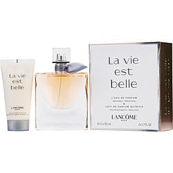 La Vie Est Belle By Lancome L'Eau De Parfum Spray 1.7 Oz & Body Lotion 1.7 Oz (Travel)