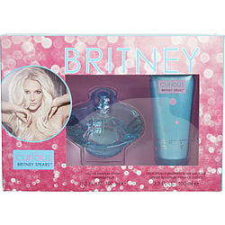 Curious Britney Spears By Britney Spears Eau De Parfum Spray 3.3 Oz & Body Souffle