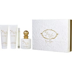 Fancy Love By Jessica Simpson Eau De Parfum Spray 3.4 Oz & Body Lotion 3 Oz & Shower Gel 3 Oz & Eau De Parfum Spray Mini 0
