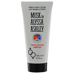 Alyssa Ashley Musk By Alyssa Ashley Hand And Body Lotion Triple Action
