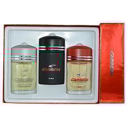 Carrera Variety By Muelhens 3 Piece Mens Variety With Carrera Black & Carrerea Red & Carrera And All Are Edt Sprays
