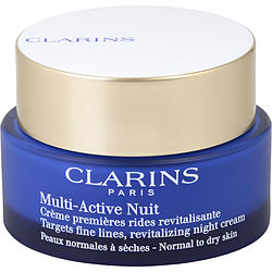 Clarins By Clarins Multi-Active Night Targets Fine Lines Revitalizing Night Cream ( Normal To Dry Skin ) --50Ml