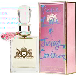 Peace Love & Juicy Couture By Juicy Couture Eau De Parfum Spray 3.4 Oz (New Pack)