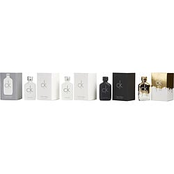 Calvin Klein Variety By Calvin Klein 5 Piece Unisex Mini Variety With Ck One (Two Pieces) & Ck Be & Ck All & Ck One Gold And All Are Edt 0.33 Oz