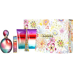 Missoni By Missoni Eau De Parfum Spray 3.4 Oz & Body Lotion 3.4 Oz & Shower Gel 3.4 Oz & Eau De Parfum Spray