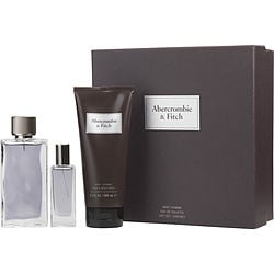 Abercrombie & Fitch First Instinct By Abercrombie & Fitch Edt Spray 3.4 Oz & Hair And Body Wash 6.7 Oz & Edt Spray