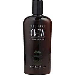 American Crew By American Crew 3 In 1 Tea Tree (Shampoo, Conditioner, Body Wash) 1