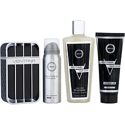 Armaf Ventana By Armaf Eau De Parfum Spray 3.4 Oz & Shower Gel 3.4 Oz & Shampoo 8.4 Oz & Body Spray