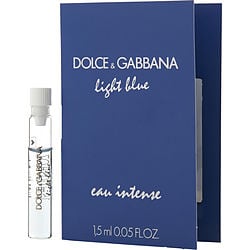 D & G Light Blue Eau Intense By Dolce & Gabbana Eau De Parfum 0.05 Oz Vial O