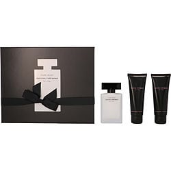 Narciso Rodriguez Pure Musc By Narciso Rodriguez Eau De Parfum Spray 1.6 Oz & Body Lotion 2.5 Oz & Shower Gel