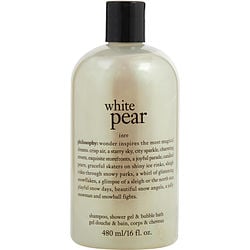 Philosophy By Philosophy White Pear Shampoo, Shower Gel & Bubble Bath  --480M