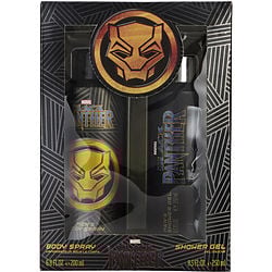 Black Panther By Marvel Body Spray 6.8 Oz & Shower Gel