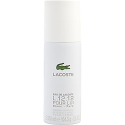 Lacoste Eau De Lacoste L.12.12 Blanc By Lacoste Pure Deodorant Spray
