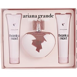 Ariana Grande Thank U Next By Ariana Grande Eau De Parfum Spray 3.4 Oz & Body Souffle 3.4 Oz & Shower Gel