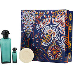 Hermes D'Orange Vert By Hermes Eau De Cologne Spray 3.3 Oz & Eau De Cologne 0.25 Oz & Soap