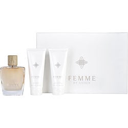 Usher Femme By Usher Eau De Parfum Spray 3.4 Oz & Body Lotion 3.4 Oz & Shower Gel