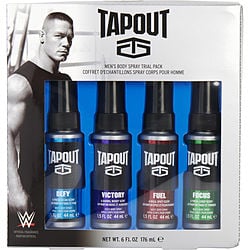 Tapout Variety By Tapout Defy Body Spray 1.5 Oz & Victory Body Spray 1.5 Oz & Fuel Body Spray 1.5 Oz & Focus Body Spray