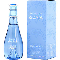 Cool Water Summer By Davidoff Edt Spray 3.3 Oz (Street Fighter Champion Edition