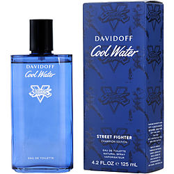 Cool Water Summer By Davidoff Edt Spray 4.2 Oz (Street Fighter Champion Edition