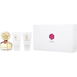 Vince Camuto By Vince Camuto Eau De Parfum Spray 3.4 Oz & Body Lotion 2.5 Oz & Bath And Shower Gel