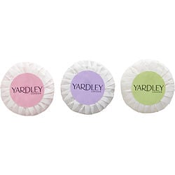 Yardley Variety By Yardley 3 Piece Variety With English Lavender & English Rose & Lilly Of Valley And All Are Soaps