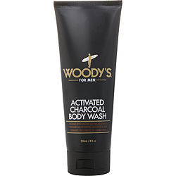 Woody'S For Men By Woody's Activated Charcoal Body Was