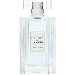 Les Fleurs De Lanvin Blue Orchid By Lanvin Edt Spray 3 Oz *