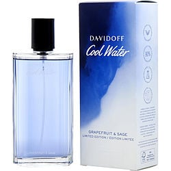 Cool Water Grapefruit & Sage By Davidoff Edt Spray 4.2 Oz (Limited Edition)