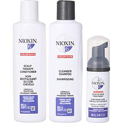 Nioxin By Nioxin Set-3 Piece Full Kit System 4 With Cleanser Shampoo 5 Oz & Scalp Therapy Conditioner 5 Oz & Scalp Treatment