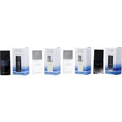 L'Eau D'Issey Variety By Issey Miyake 4 Piece Men Mini Variety With L'Eau D'Issey Pour Homme Edt X2 & Nuit D'Issey Edt & Nuit D'Issey Noir Argent Eau De Parfum And All Are 0