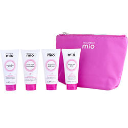 Mama Mio By Mama Mio Pregnancy Essentials Kit - Tummy Rub Butter + Lucky Legs Cooling Gel + Boob Tube Bust Cream + Tummy Rub Scrub --4X30
