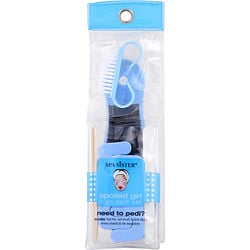 Spa Accessories By Spa Accessories Set-8 Pieces Pedicure Set With Foot File & Nail Brush & Cuticle Sticks(2) & Emery Boards( 2) & Toe Separators(2)