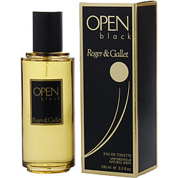 Open Black By Roger & Gallet Edt Spray 3.3 Oz (New Pack)