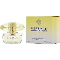 Versace Yellow Diamond By Gianni Versace Deodorant Spray 1.7 Oz (New Pack)